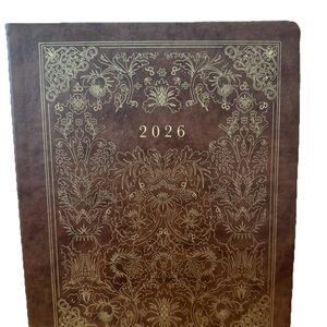 Eccolo Planner 2026 12-Month Weekly & Monthly Planner 10x8” Brown
